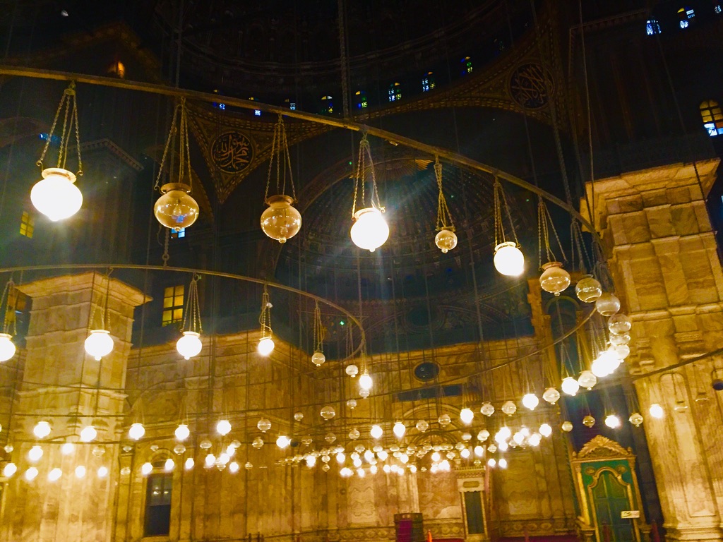 The mosque roof